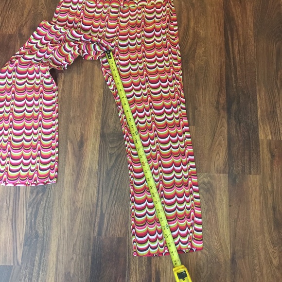 Zara Blogger's Fav Sz/Small Cropped Printed Linen Pants - Picture 6 of 11